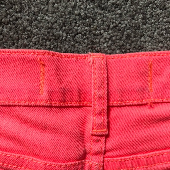 Hollister Hot Pink Jean Shorts - Picture 5 of 5